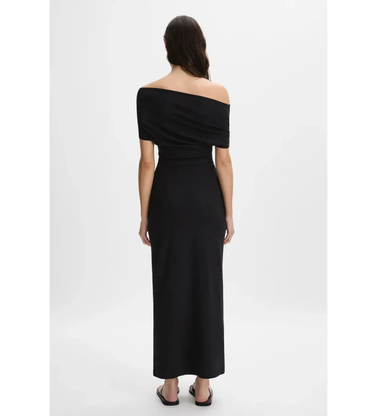 Beare Park Cotton Jersey Glove Dress Black Size AU 10 - Image 4