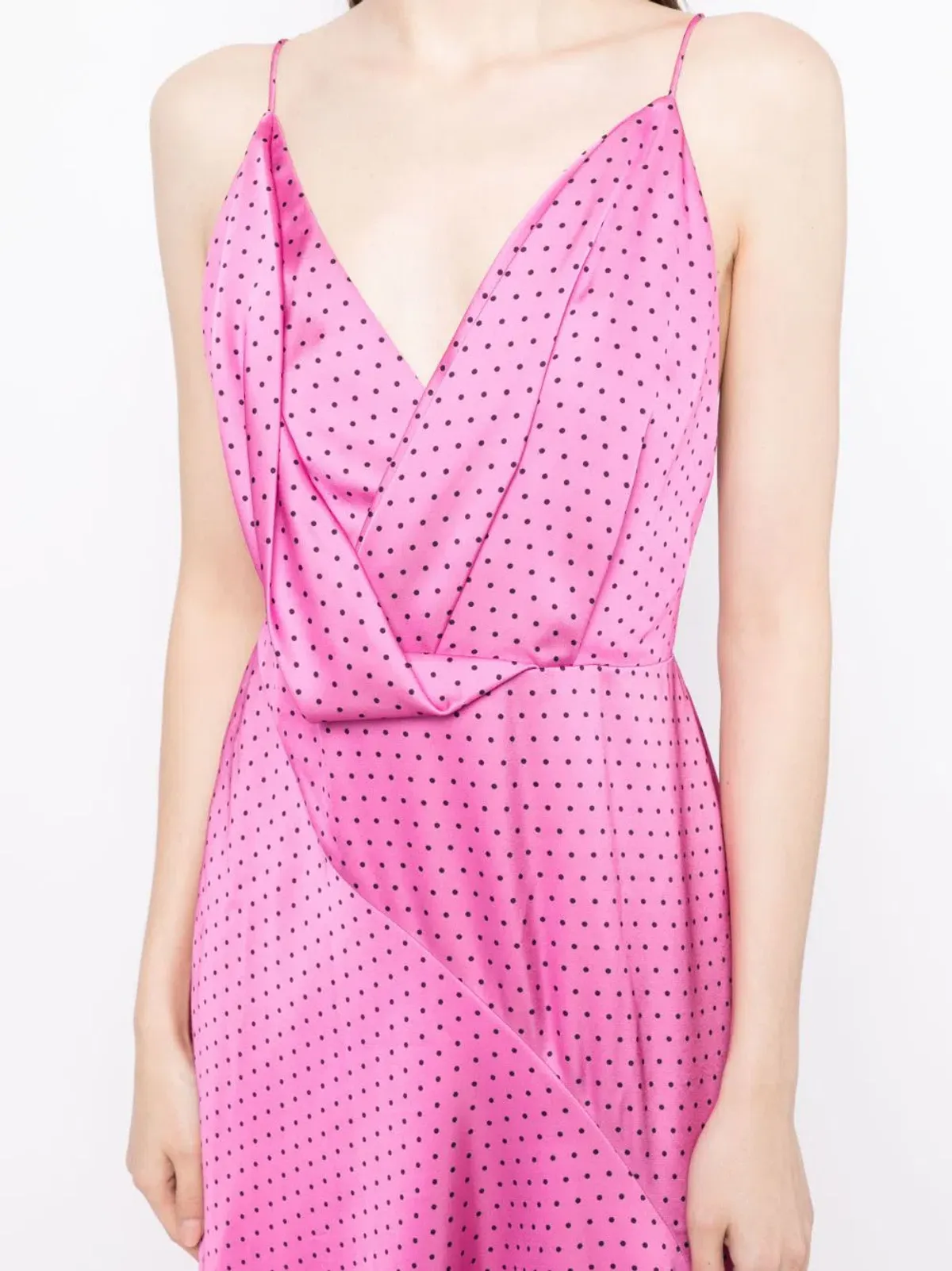 Acler Forli Midi Dress Hibiscus Spot Print Size 12 - Image 2