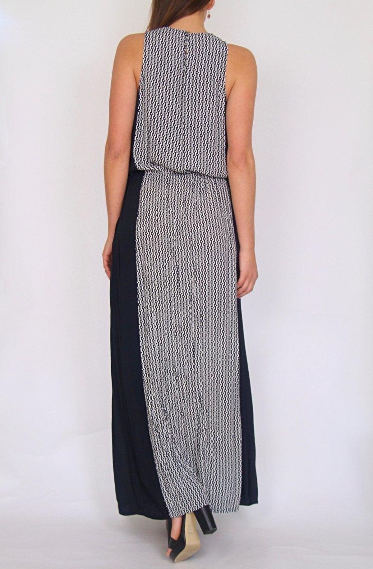 Sass & Bide rhythm and blues maxi grey print sz 8 - Image 2