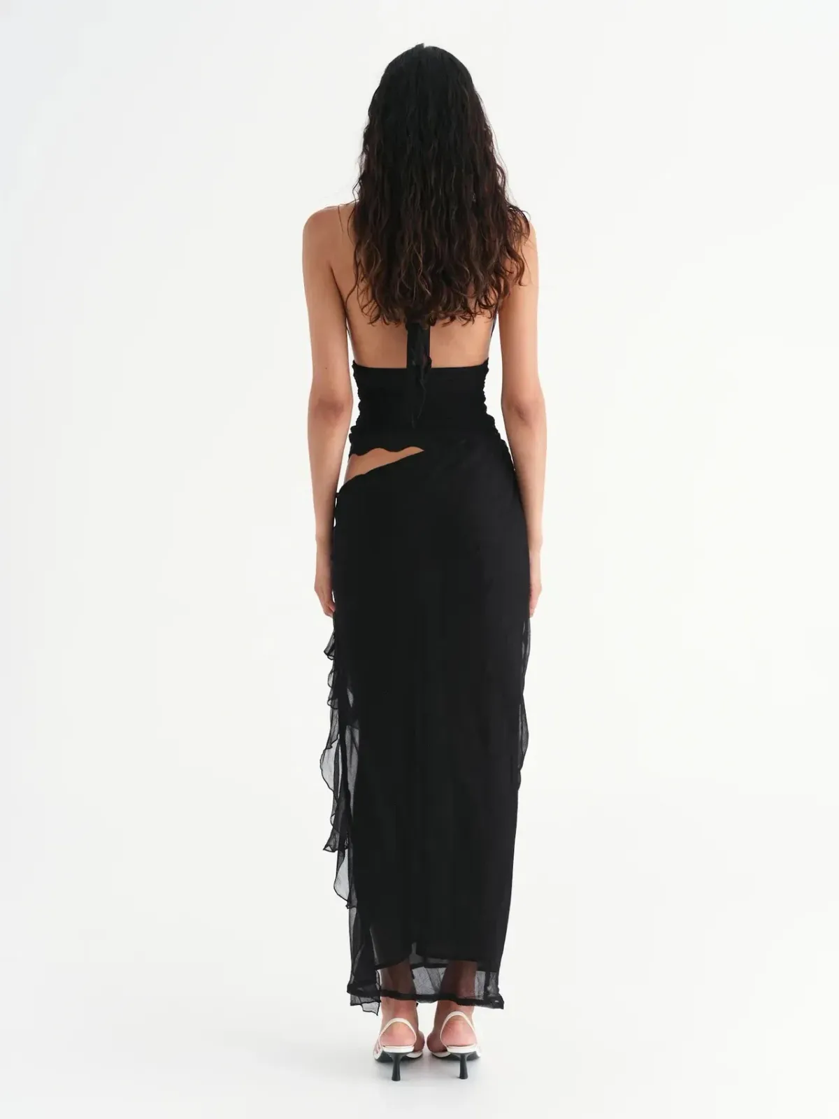 Benni Penelope Maxi Dress Black Size 8 - Image 3
