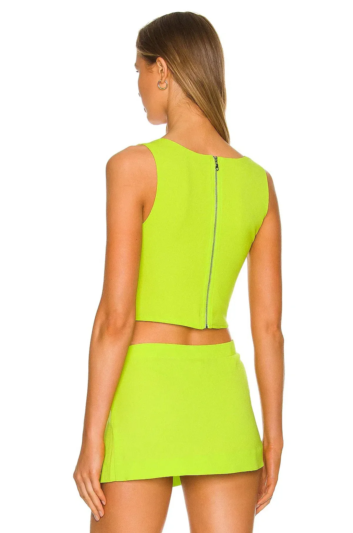 Miaou Campbell Corset in Neon Lime Size 8 - Image 2