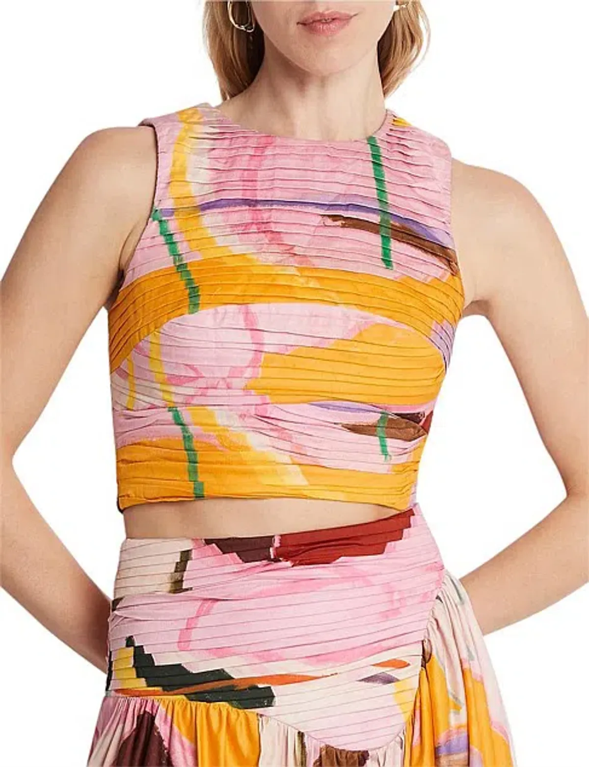 Aje Palette Ruched Top Expression Size 8 - Image 2