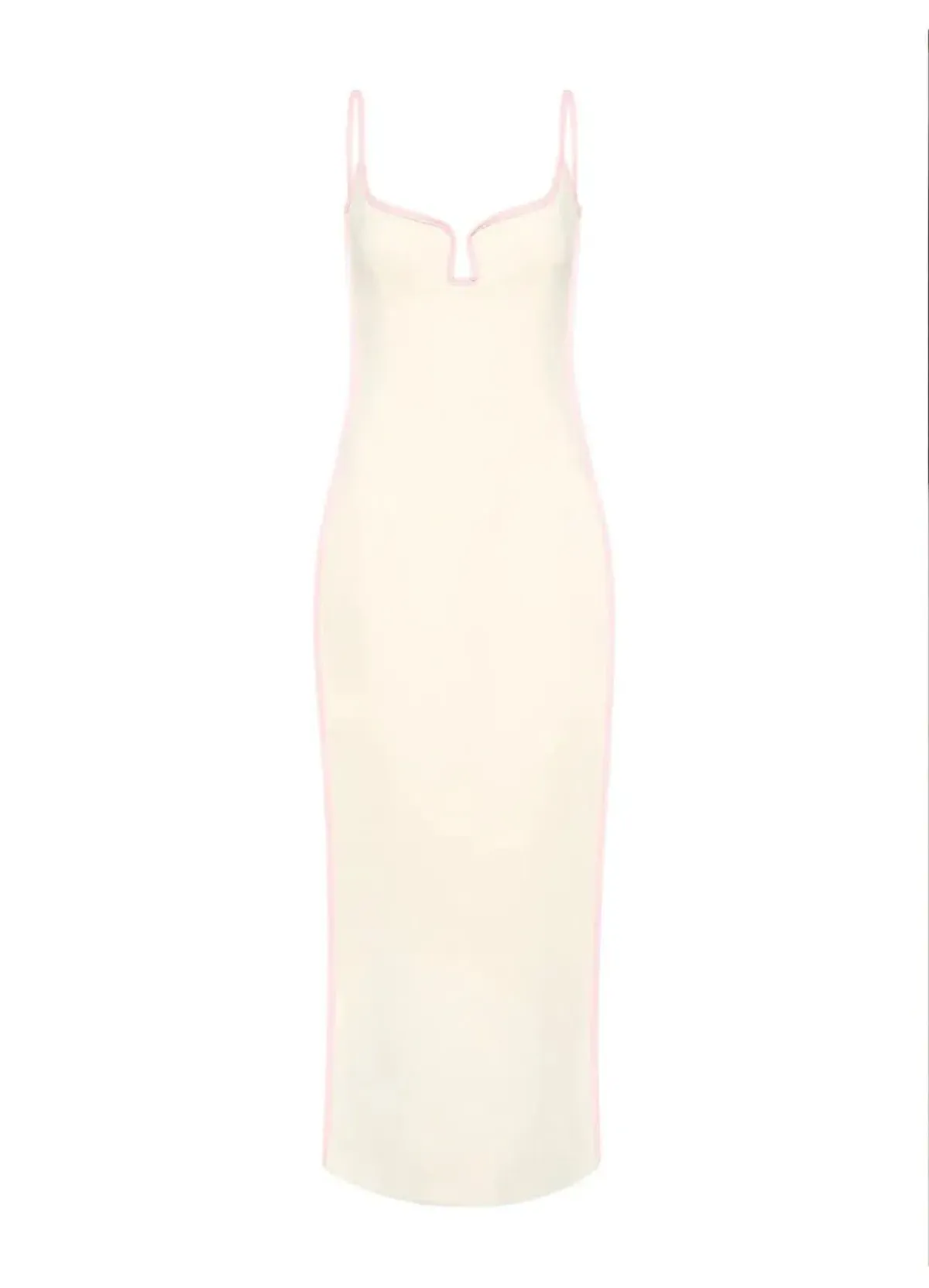 Paris Georgia Marlo Dress Cream /Bubblegum Pink Size S/Au 6  - Image 3