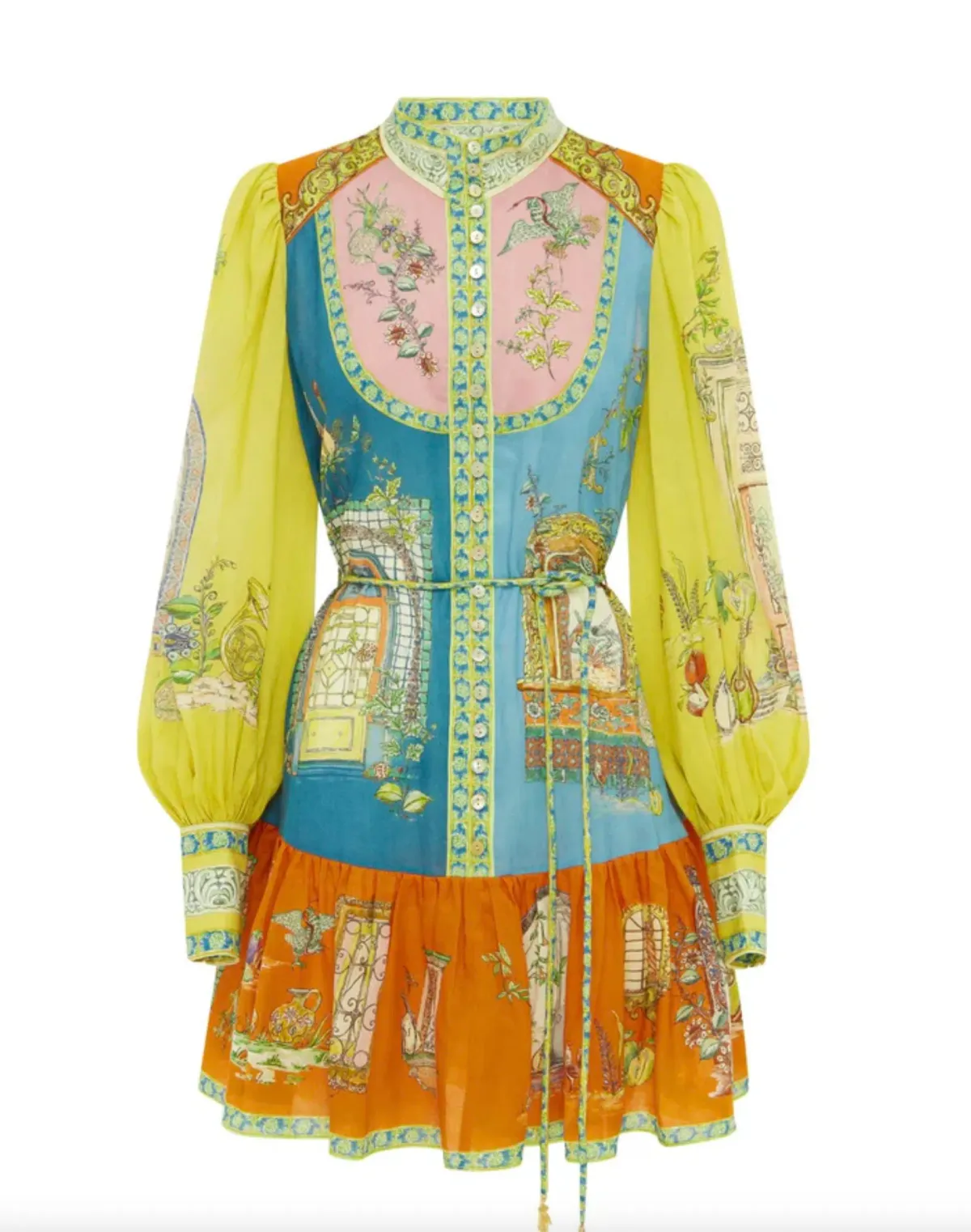 Alémais Monte Mini Dress Multi Size 12 - Image 5