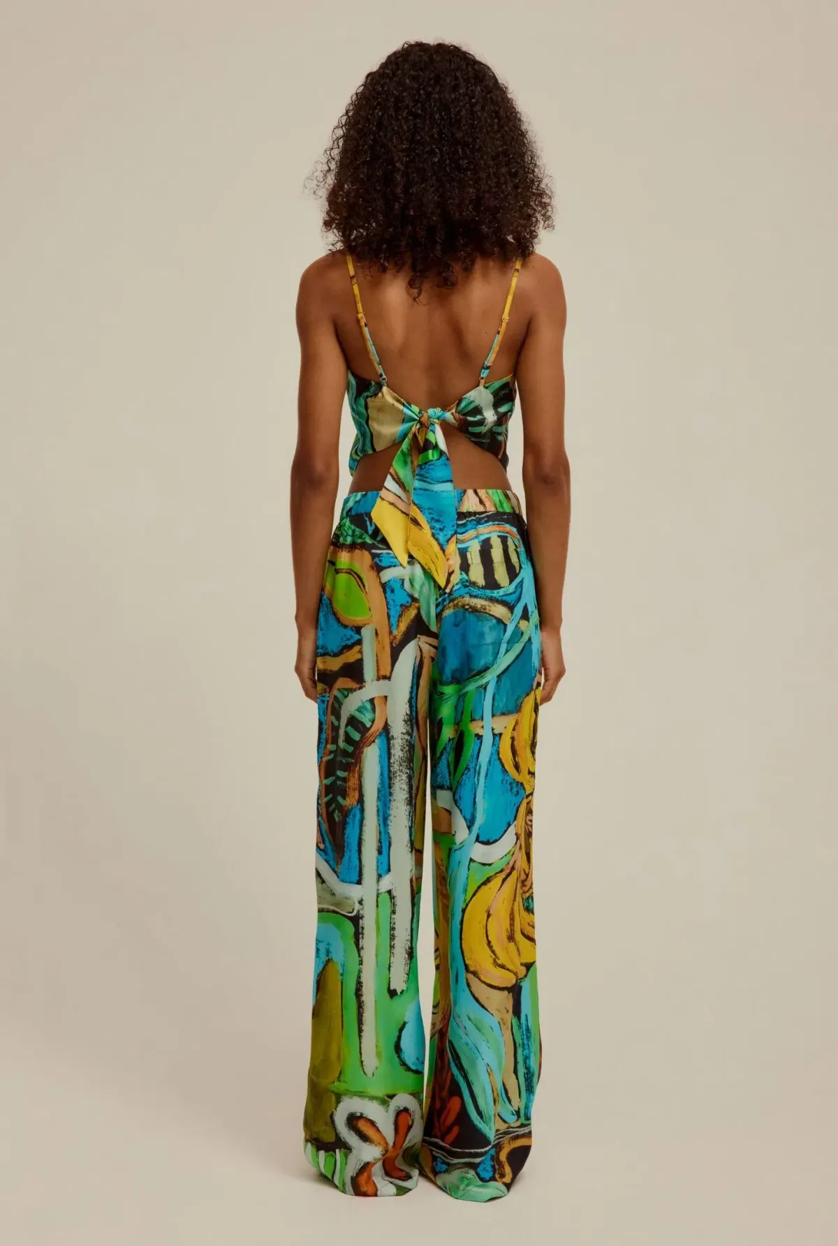 Venroy Jamaica Scene Top & Pant Set Print Size 8 - Image 2