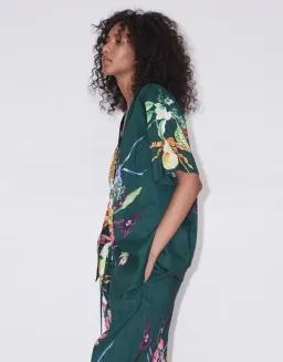 Alemais Aggie Shirt and Pants Set Floral Size 6 for rent on The Volte - image 4