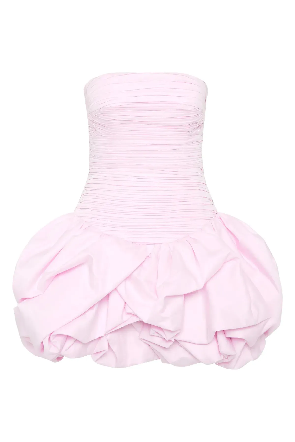 Aje Violette Bubble Hem Mini Dress Pastel Pink Size 8 - Image 5