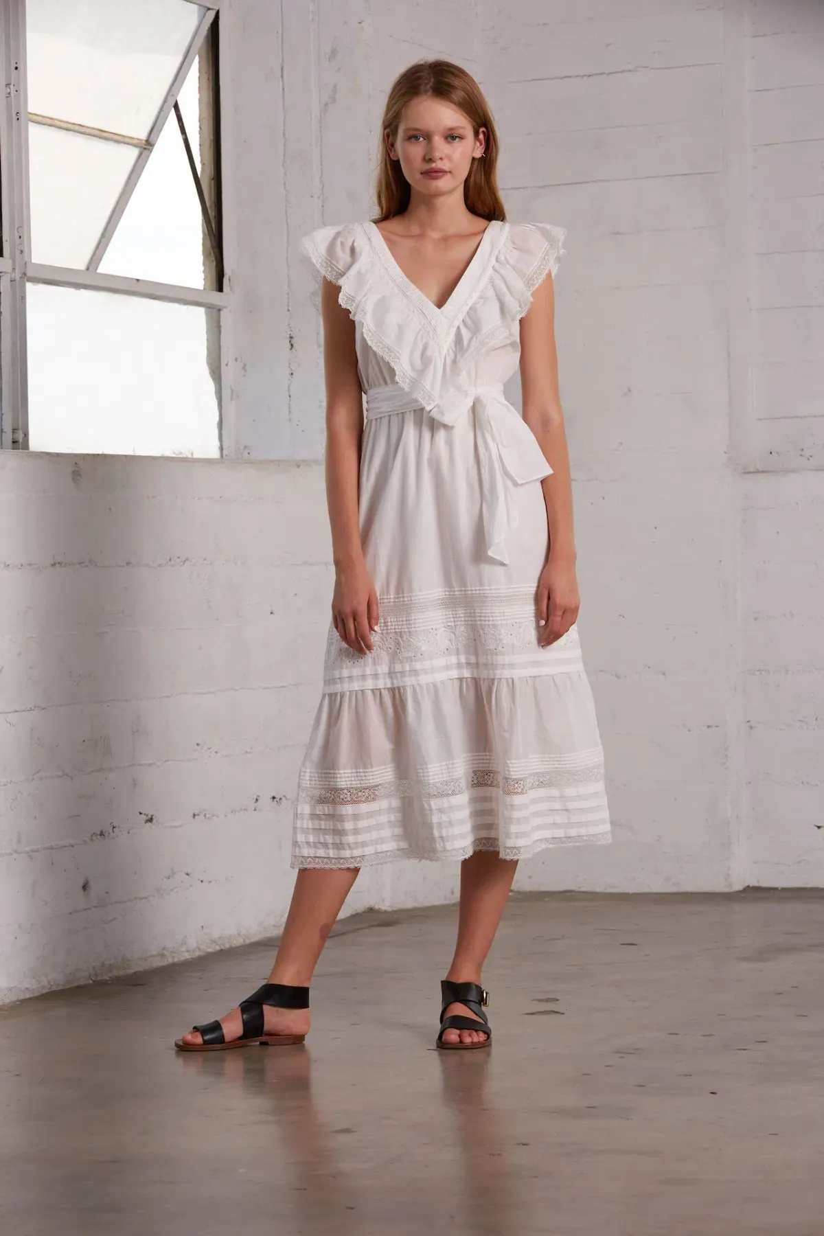 St. Roche Wonderland Dress White Size M / AU 10 - Image 1