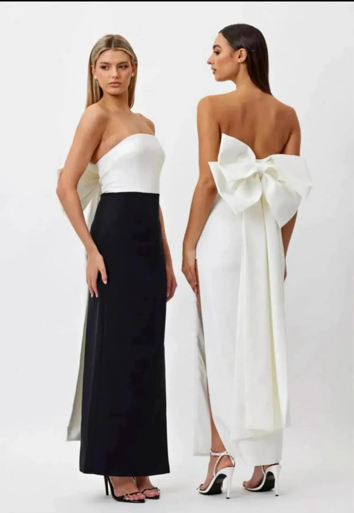 Bianca and Bridgett willow black and white dress size 10 - Image 1