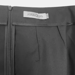 Anna Quan Emelia Ruched Mini Skirt Black Size 12  for rent on The Volte - image 10
