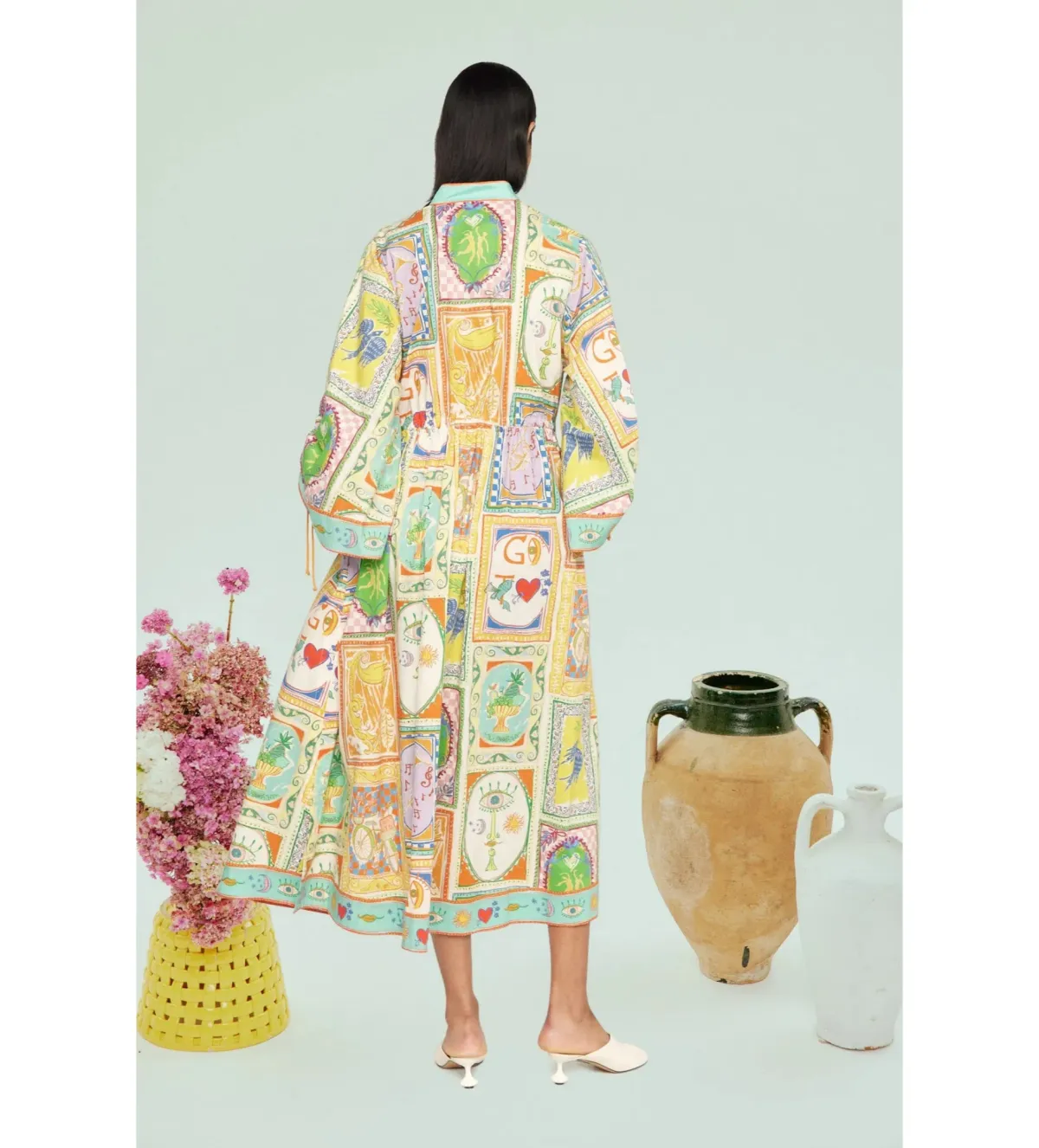 Alémais Holiday Go-to Shirtdress Multi Size AU 12 - Image 2