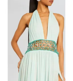 Retrofete Allete Embellished Dress Miami Mint Size AU 4 for rent on The Volte - image 2