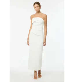 Manning Cartell Fast Forward Strapless Maxi Dress White Size AU 10 for rent on The Volte - image 1