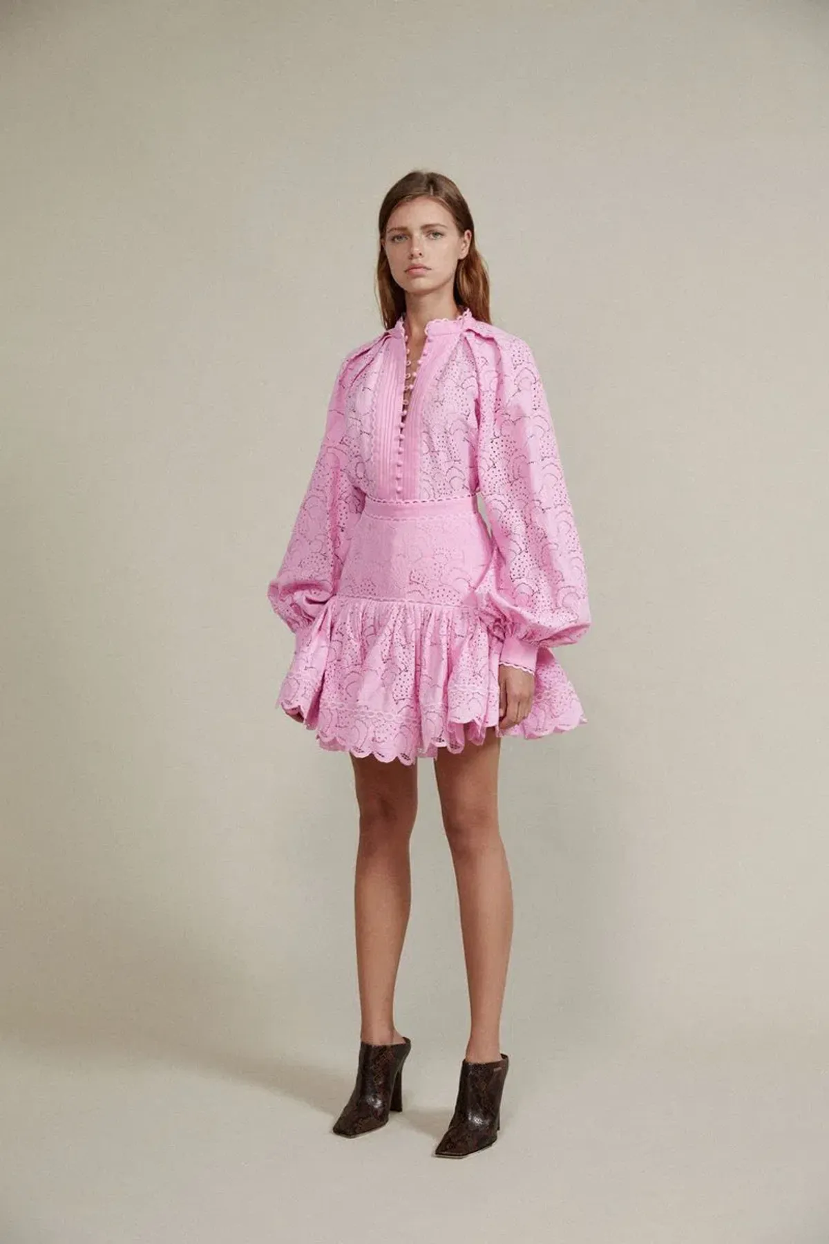 The Acler Cookes Skirt in Taffy Pink Size 6  - Image 1