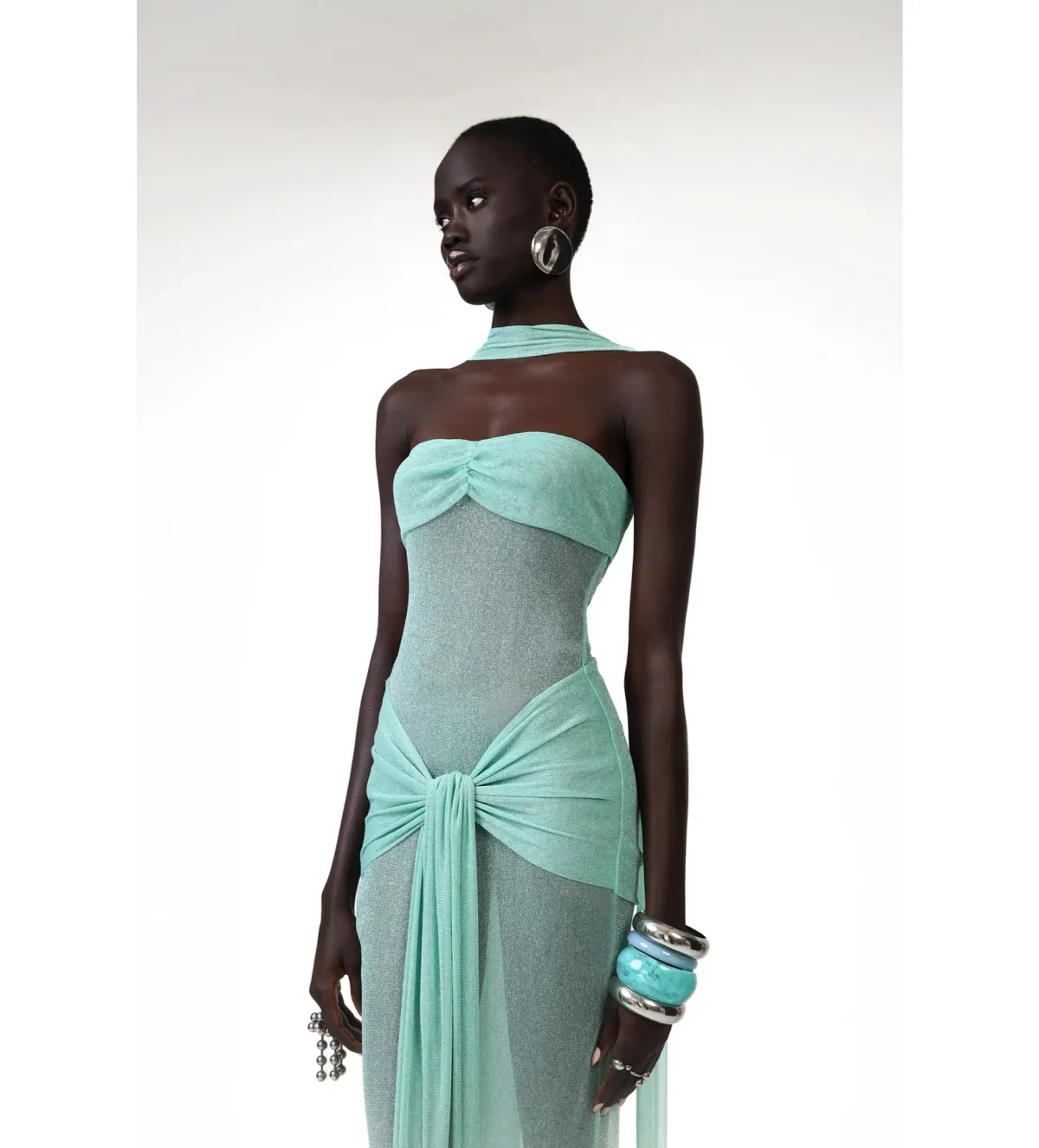 Khanums  Kesca Dress Mint Size XS / AU 6 - Image 2