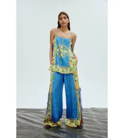 Alemais Linda Pants And Top Set Blue Size 8 for rent on The Volte - image 1