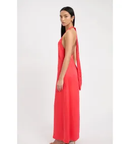 Kookai Milan Maxi Dress Red/Coral Size 38 / AU 10 for rent on The Volte - image 2