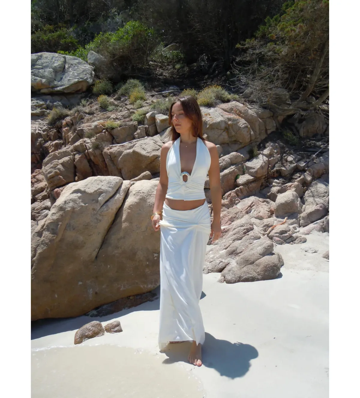 Ance Gria Nellie Set Cream Size XS / AU 6 - Image 1