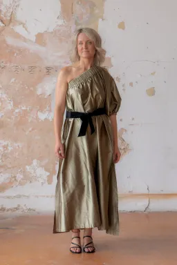 ARTCLUB Aster Dress Sage Size 10  for rent on The Volte - image 3