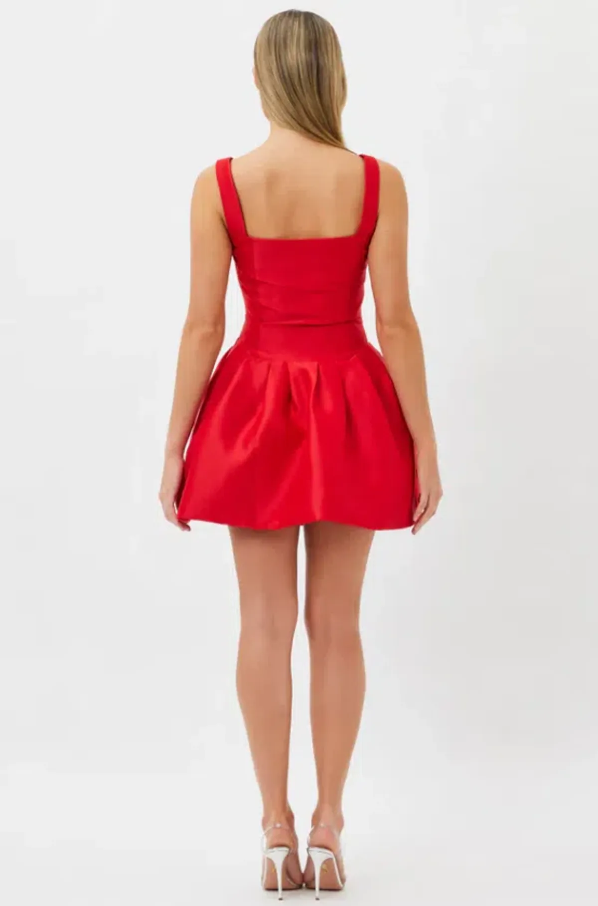 Bianca & Bridgett Alba Mini Dress Red Size 6 - Image 3