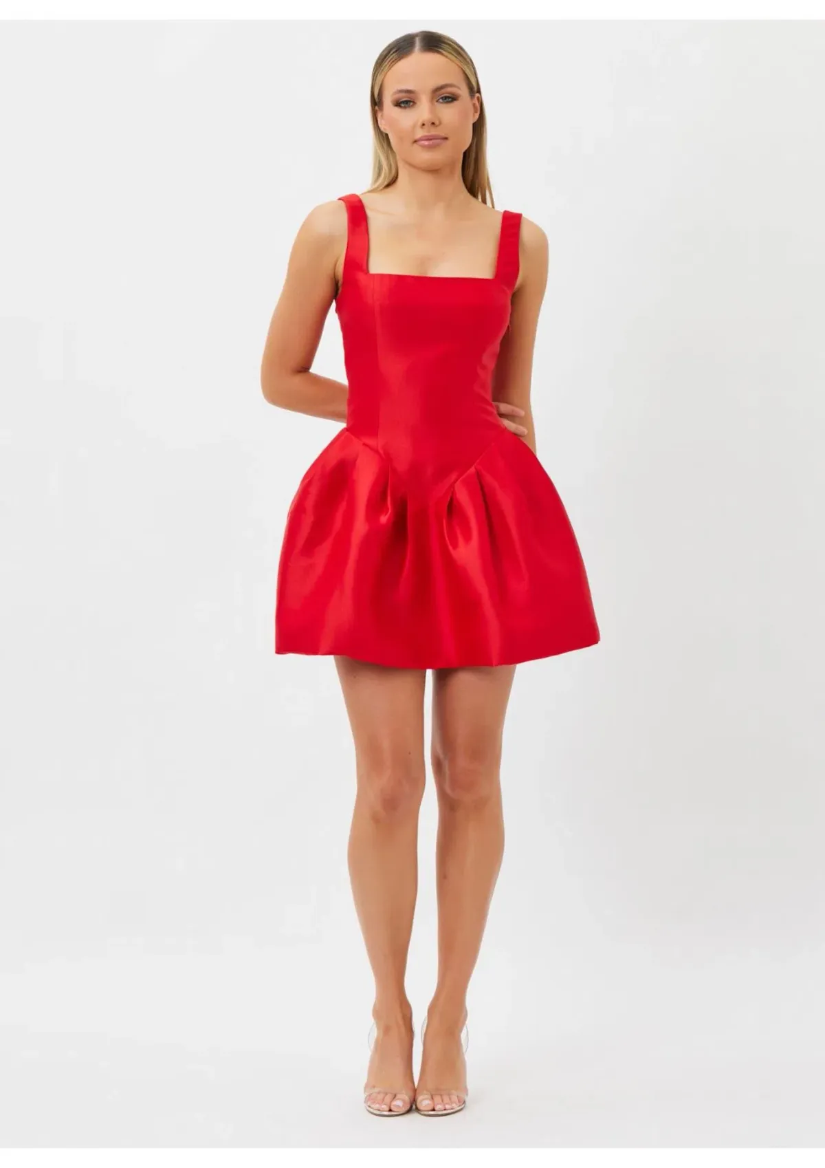 Bianca & Bridgett Alba Mini Dress Red Size 6 - Image 1