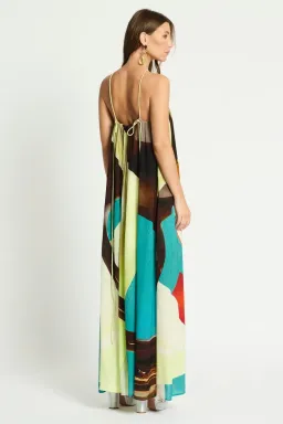 Sass & Bide Dissimulation Maxi Dress Print Size 8 for rent on The Volte - image 3
