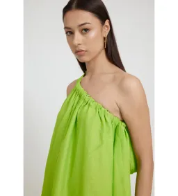 Tojha Lola Maxi Dress Lime Size AU 8 for rent on The Volte - image 2