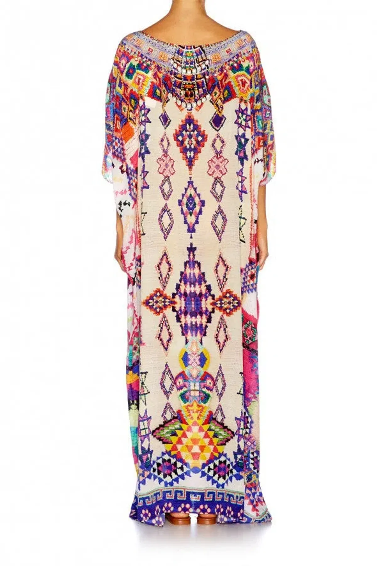 Camilla Mother Knows Best Round Neck Kaftan One Size - Image 2