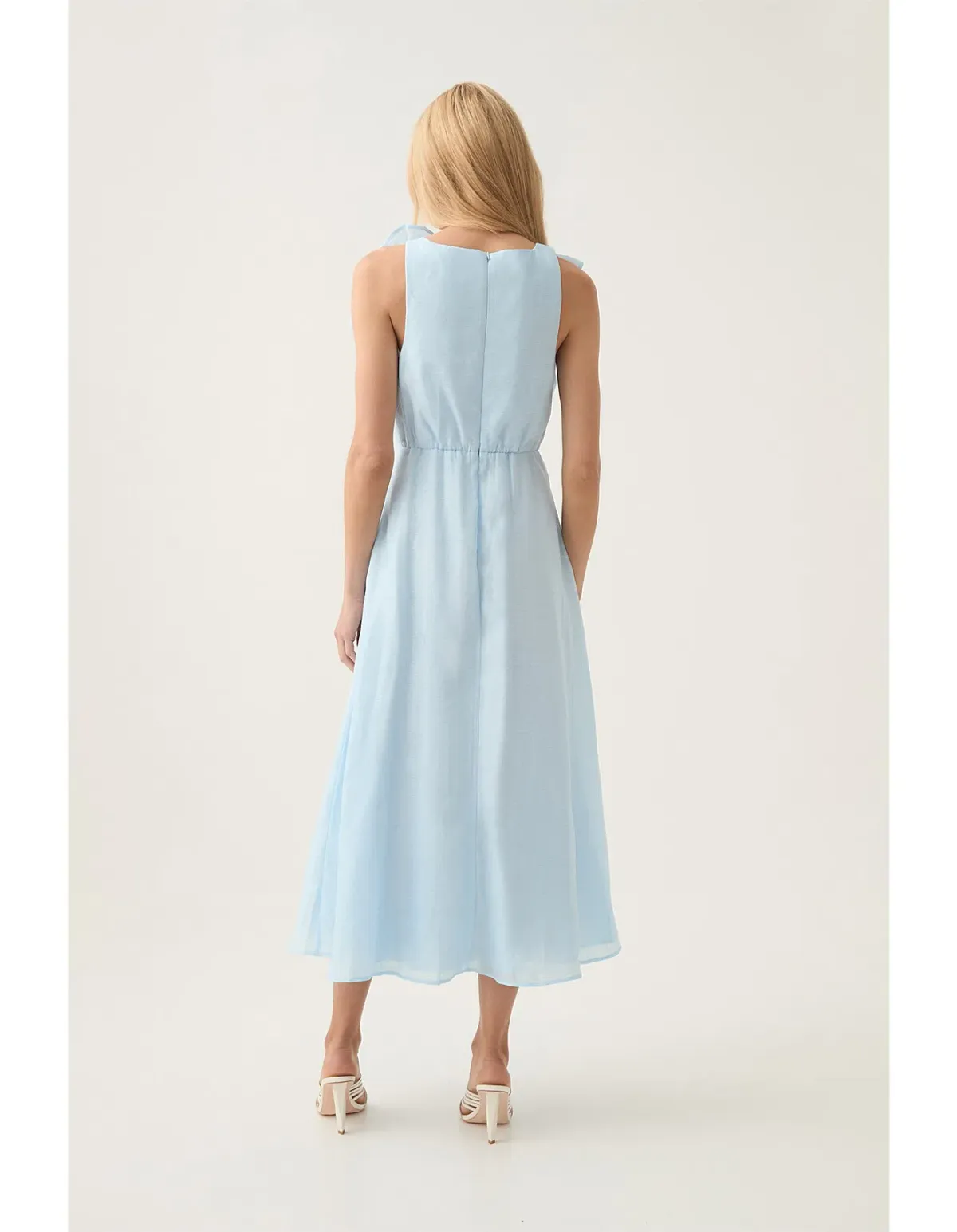 Aje Genesis Midi Dress Sea Breeze Size AU 8 - Image 5