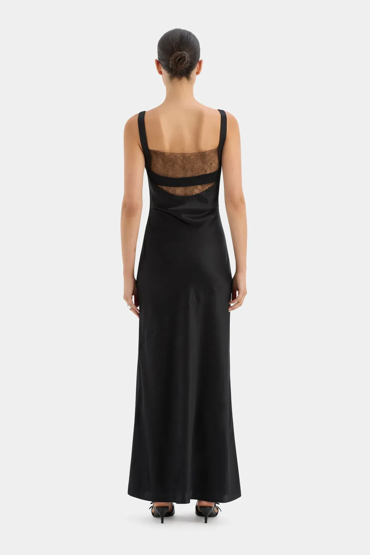 Sir the Label Dunya Lace Gown Black Size 2 / AU 10 - Image 3