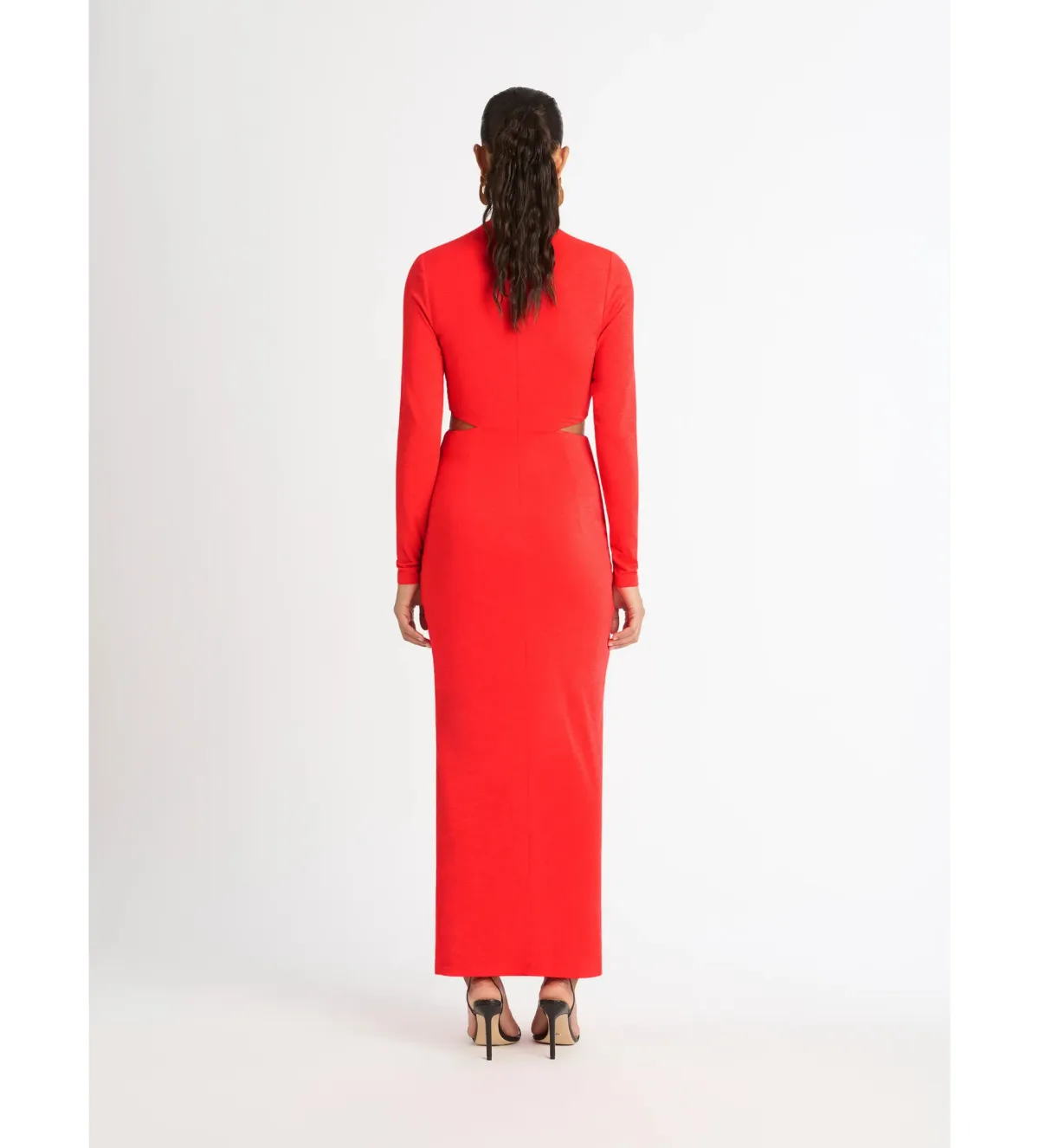 Sheike Signature Maxi Dress Red Size AU 10 - Image 2