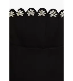 Rachel Gilbert Stella Mini Dress in Black Size 2 / AU10 for rent on The Volte - image 4