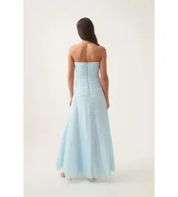 Aje Soundscape Maxi Dress Sea Breeze Size AU 10 for rent on The Volte - image 4