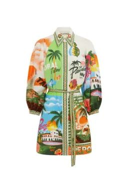 Alémais Paradiso Mini Dress Print Size 10 for rent on The Volte - image 5