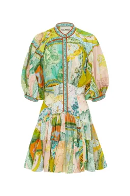 Alemais Atlas Mini Dress Multi Size 8 for rent on The Volte - image 4
