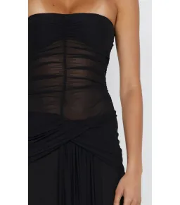 Bec & Bridge Noemi Black Strapless Dress Black Size AU 8 for rent on The Volte - image 5