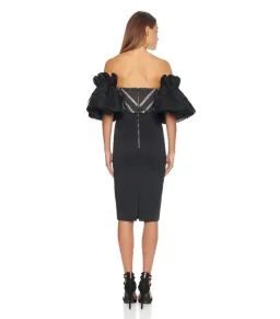 Eliya the Label Celine Dress Black Size S / AU 8 for rent on The Volte - image 3