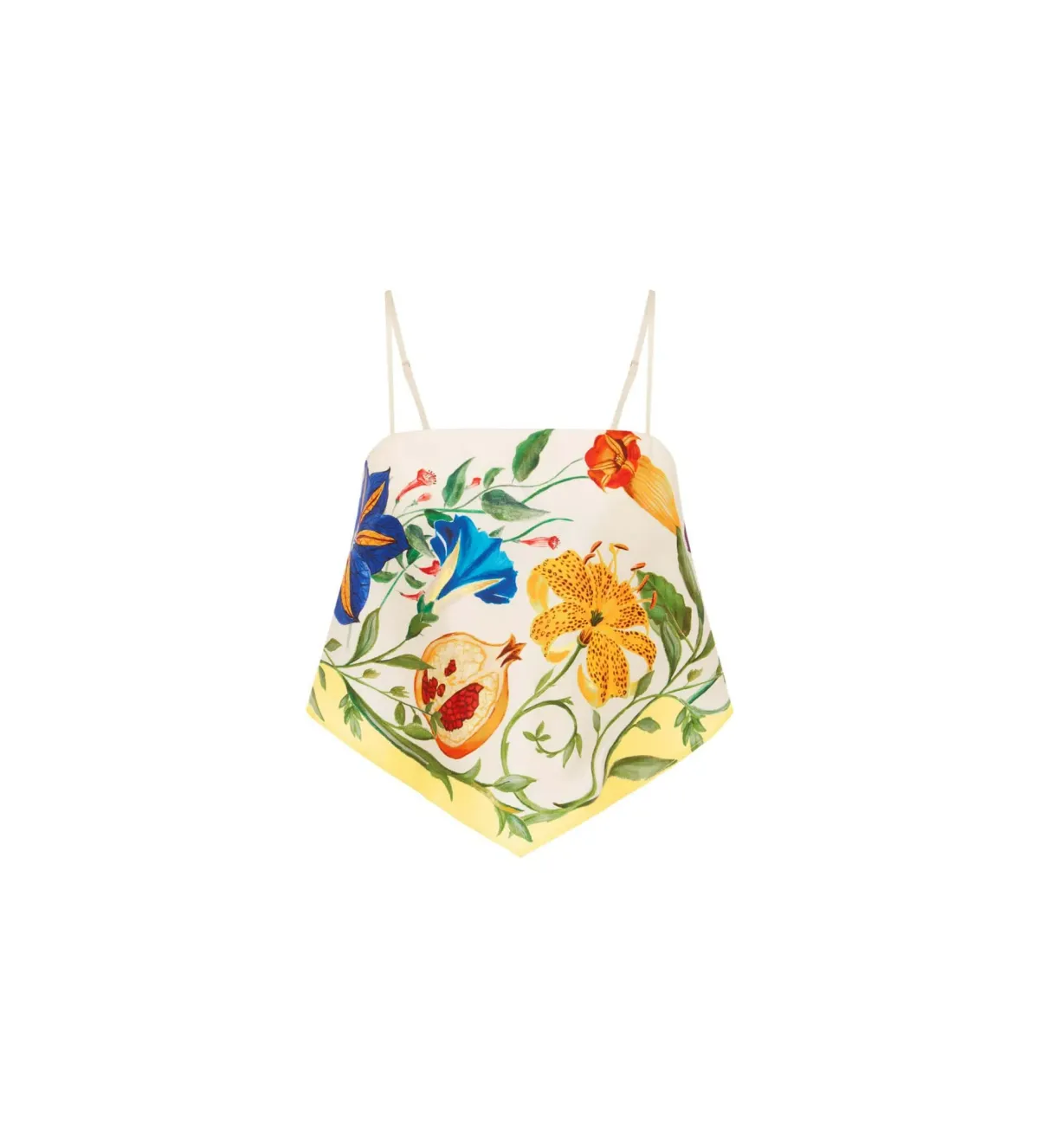 Alemais Flores High Waisted Short and Scarf Top Set Print Size AU 8 - Image 8
