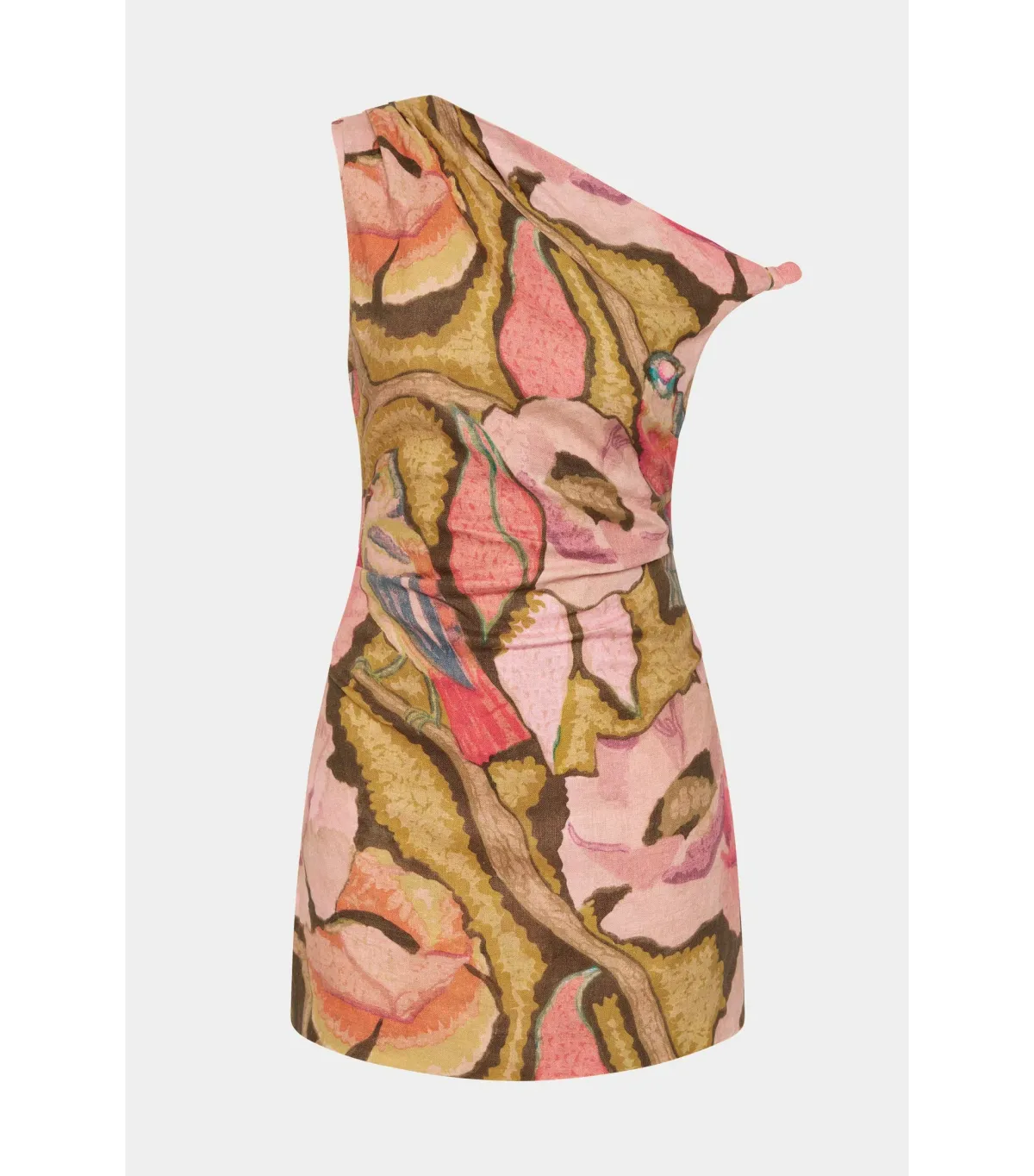 Sir the Label Talulah Knot Mini Dress Sanderling Floral Size 1 / AU 8 - Image 4