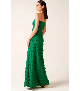 Sacha Drake Maddison Dress Emerald Size AU 8 for rent on The Volte - image 4