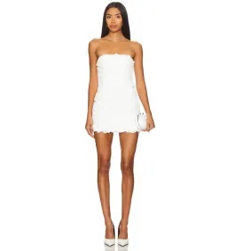 Lover + Friends Lucia Mini Dress White Size 6 for rent on The Volte - image 1
