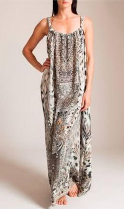 Camilla Espiritu Drawstring Dress Leopard for rent on The Volte - image 2