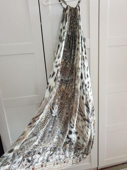 Camilla Espiritu Drawstring Dress Leopard for rent on The Volte - image 3