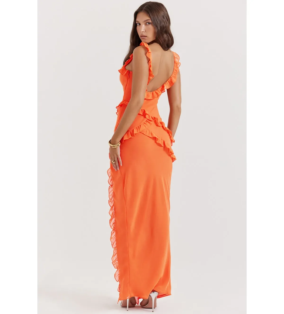 House of CB Pixie Dress Flame Size XS/6 - Image 3