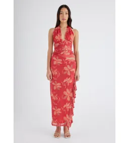 BENNI Penelope Dress Hibiscus Floral Size 8  for rent on The Volte - image 1