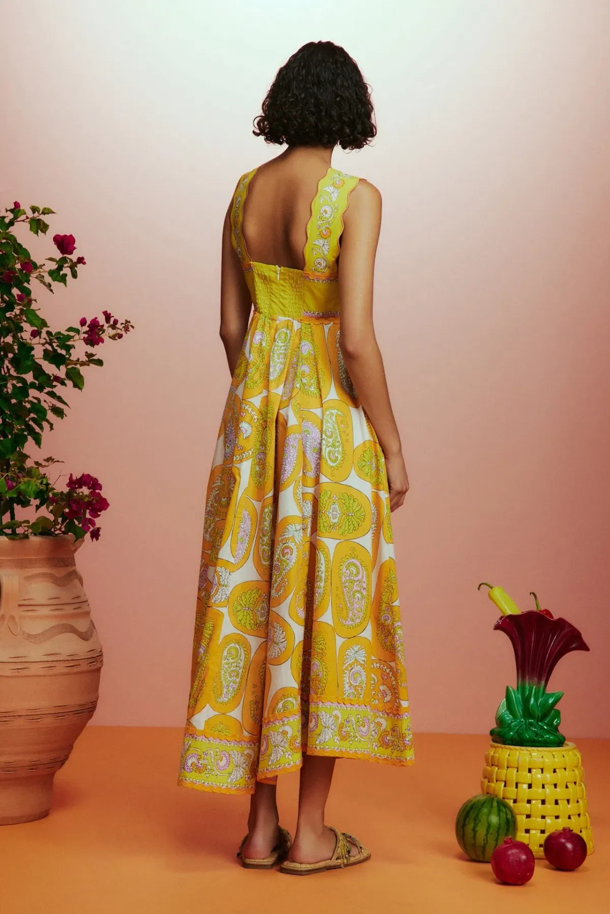 Alemais Diana Summer Dress Multi Size 10 - Image 2