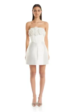 Eliya The Label Tehanni Mini Dress White Size 8 for rent on The Volte - image 3
