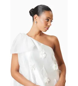 Elliatt Lunaria Baby Doll Dress White Size 10 for rent on The Volte - image 2