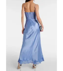Rebecca Vallance Larisa Midi Dress Blue Size AU 10 for rent on The Volte - image 4