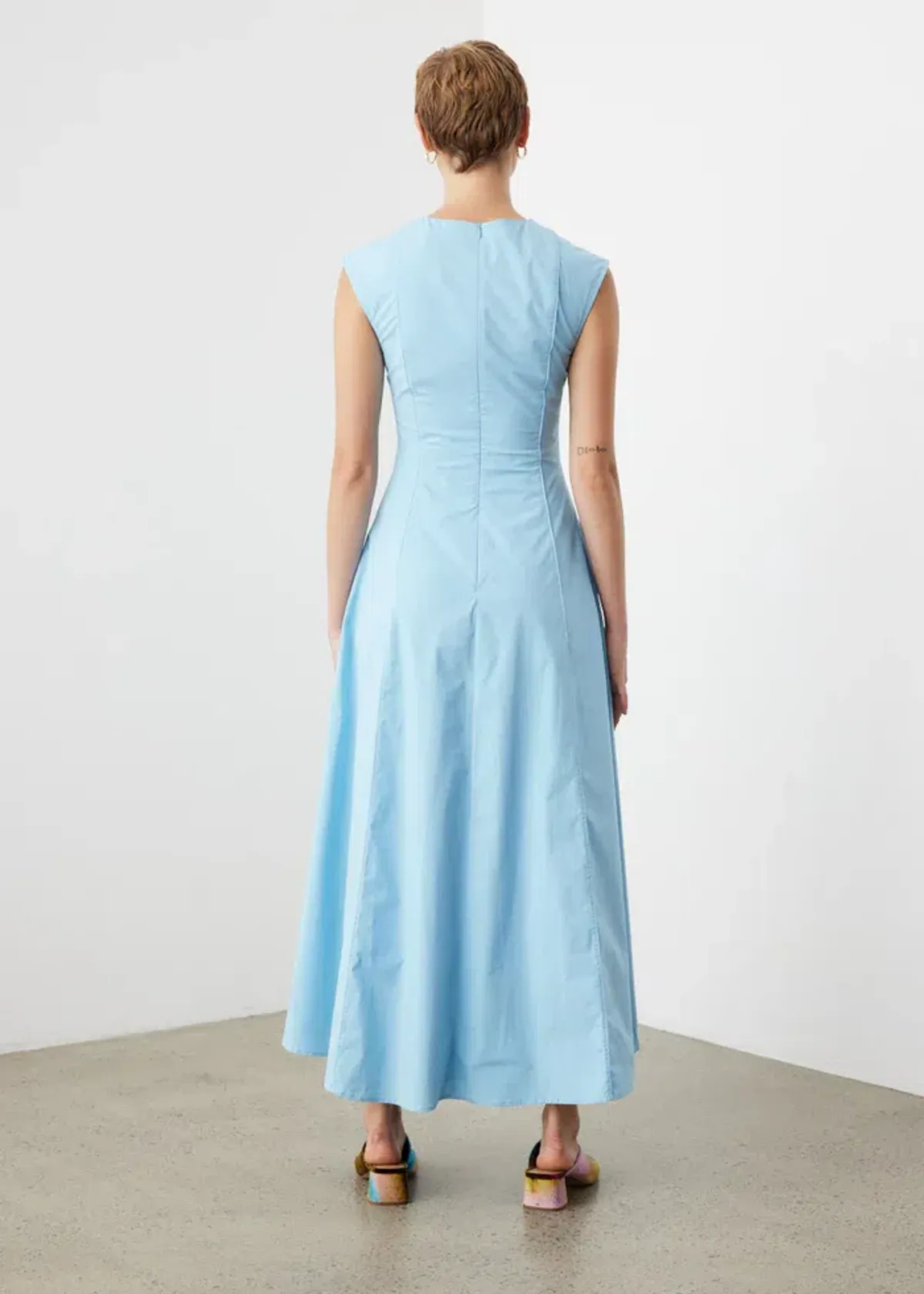 Anna Quan Eloise Dress Sky Blue Size AU 6 - Image 4